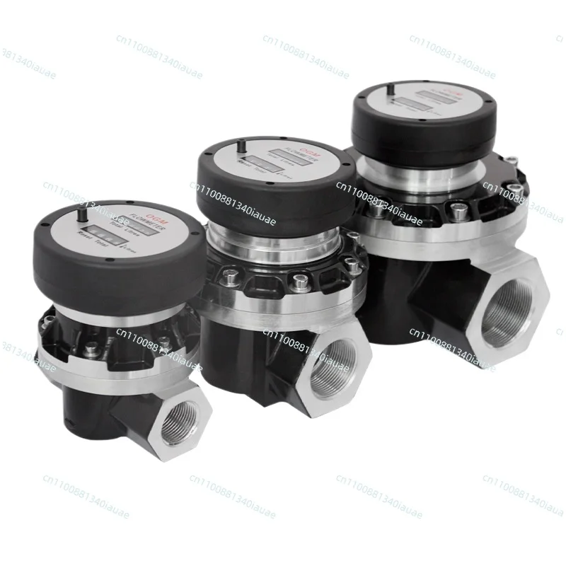 Elliptical Gear Flowmeter Meter Diesel Gas Meter Aluminum Alloy