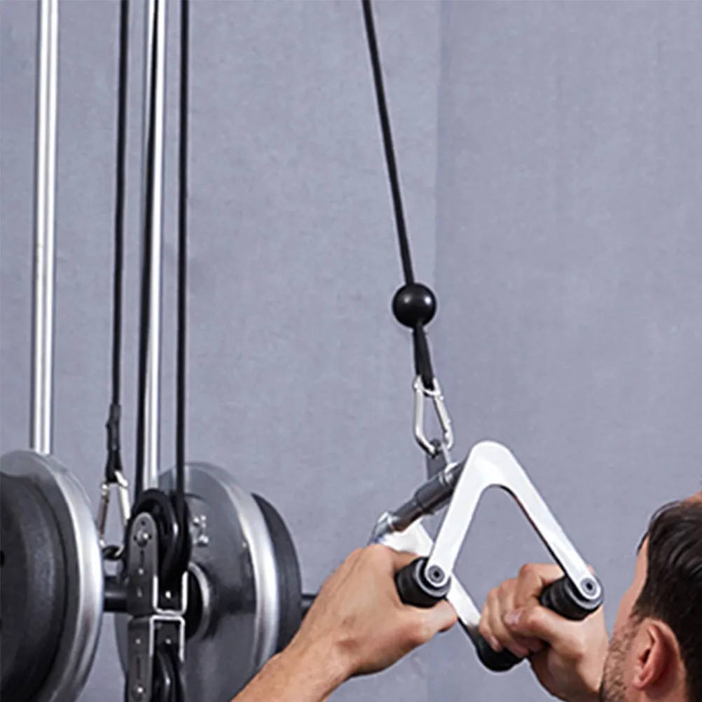 多機能フィットネスプーリーケーブル交換用ケーブルマシン用ハイプーリーバードケージデザインスムーズ操作ジム機器
