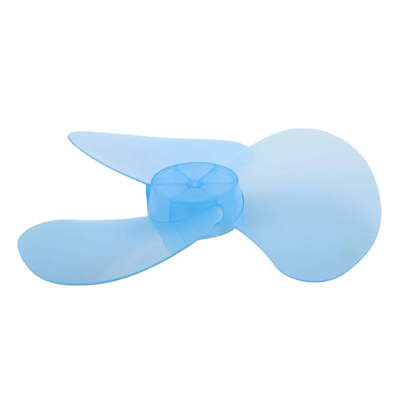 Pale de ventilateur en plastique à 3 feuilles, trou rond Central de 8mm de diamètre, Installation facile, flux d'air puissant pour ventilateurs muraux
