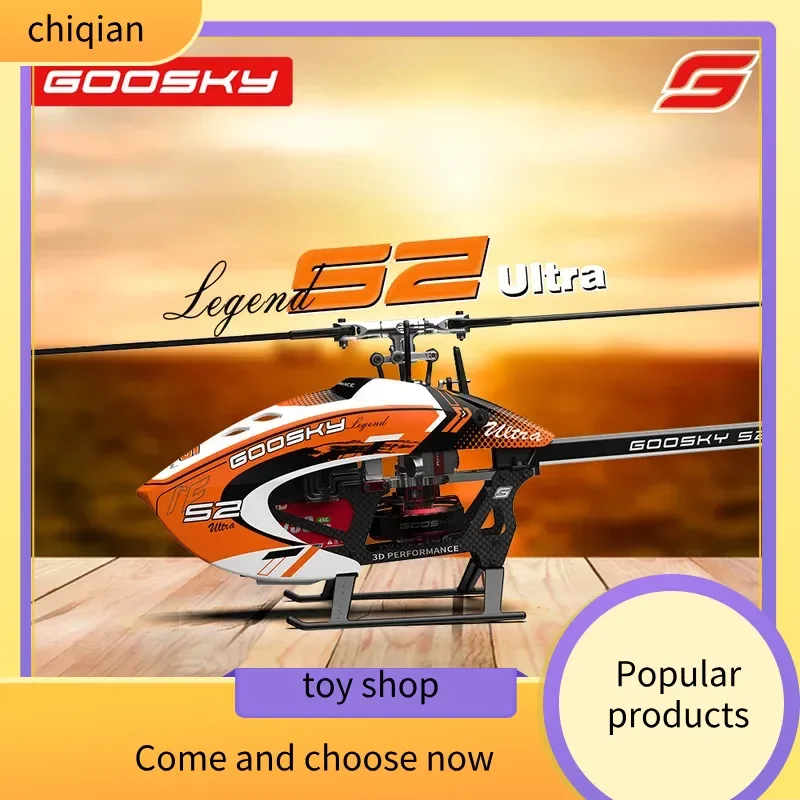 Goosky S2 Ultra 3D télécommande cascadeur hélicoptère adulte jouet RC avion pour le sport et le divertissement aile fixe jouet cadeau