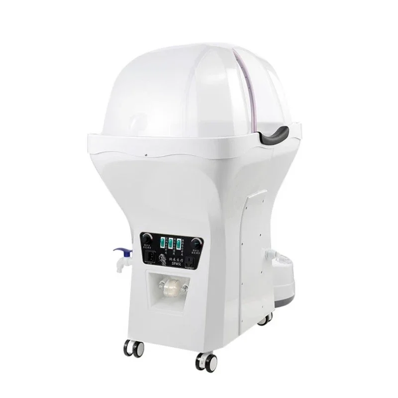 Head treatment shampoo circulation fumigation spa beauty salon mobile basin