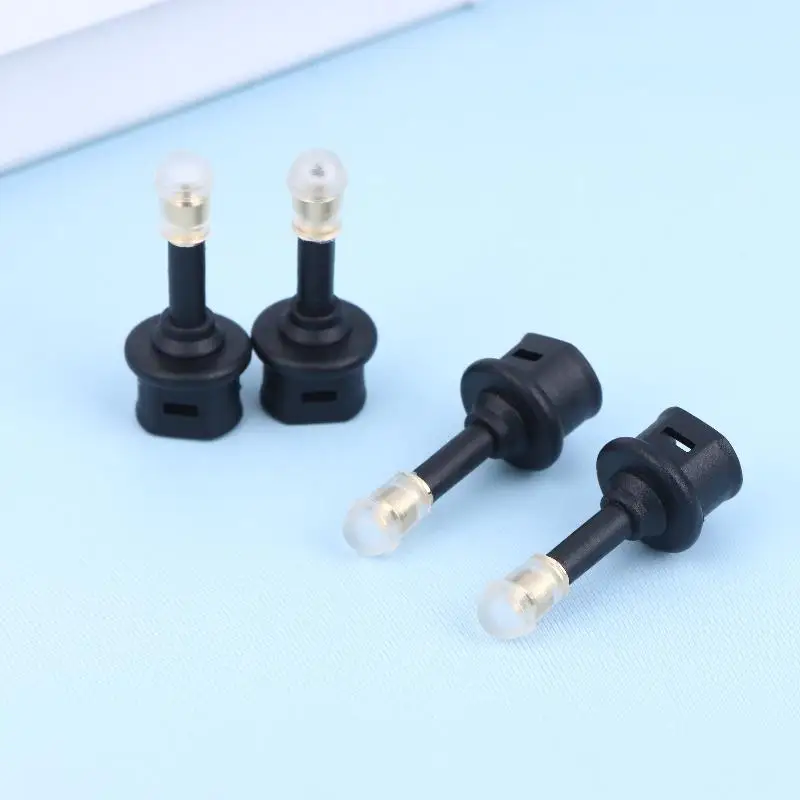 Y-2/4Pcs Toslink Female To 3.5mm Jack Male Digital Adapter Mini Audio Plug Connector For Home Theater Sound Bar Macbook TV Box