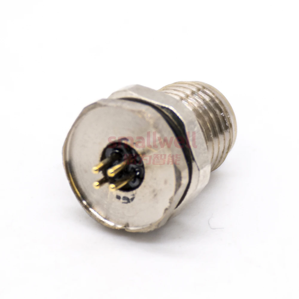 M5 4-core A buckle hole panel installation socket board after installing unshielded plug board opening size M5