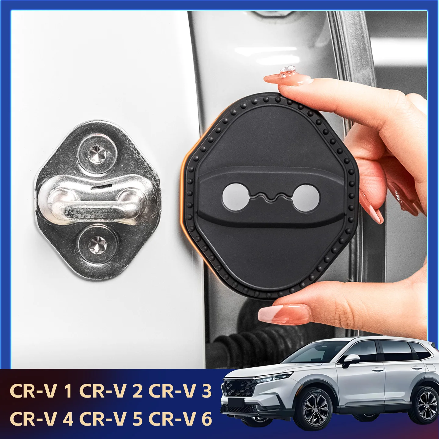 2/4Pcs Silicone Car…