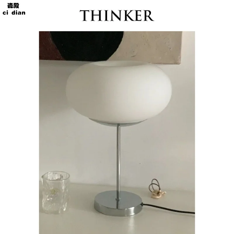 Medieval Table Lamp Bauhaus Style Bedside Lamp Bedroom Decoration Studio Apple Lamp