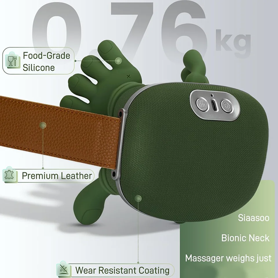 

Беспроводной массажер для шеи и плеч Native Bionic Finger: шейный, трапециевидный массаж, разминающий массаж, массажная накидка с бесщеточным мотором