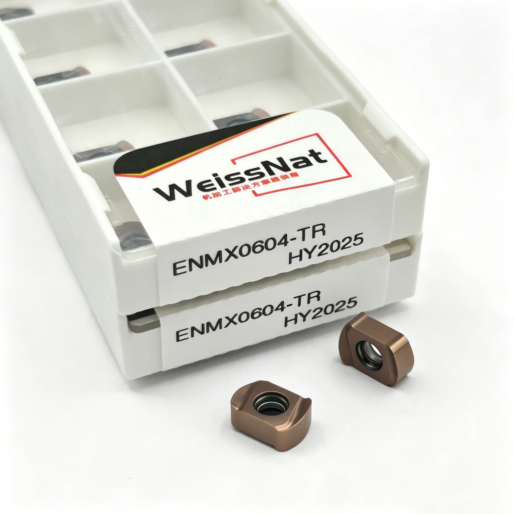 ANKT060308R-M,ENMX0604-TR HY2025 Carbide Insert.4NKT060308.BLMP0603R-M Fast Feed Milling Insert