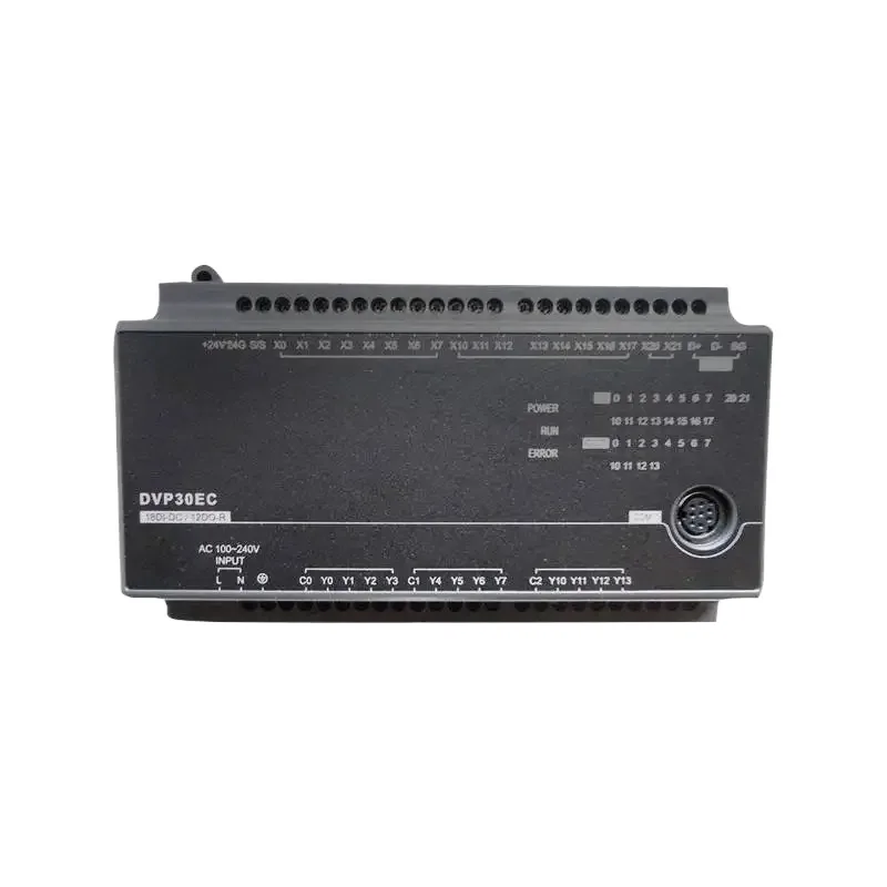 

Original Delta EC3/EC2 Series PLC Programming Controller Module DVP10EC00T3/00R3 DVP14EC00T3/00R3 DVP16EC00T3/00R3