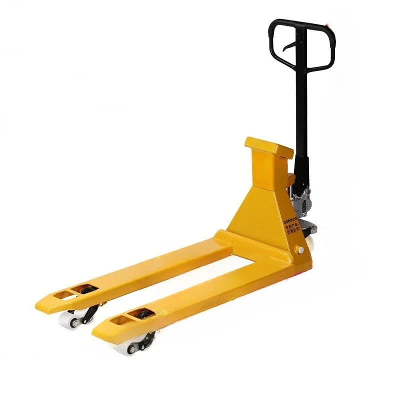 

Manual hydraulic 3 tons, weighing electronic forklift scale, intelligent weighing, mobile handling