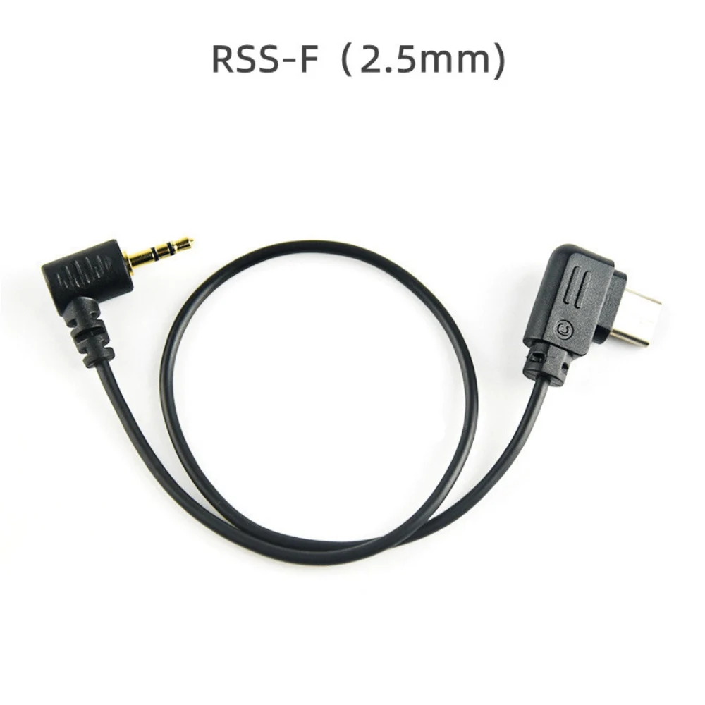 New USB Type C to 2.5mm Remote RSS-F Control Cable for DJI Ronin SC RS 3 Pro to Fujifilm X-T30 XE3 XH1 Canon 80D Camera