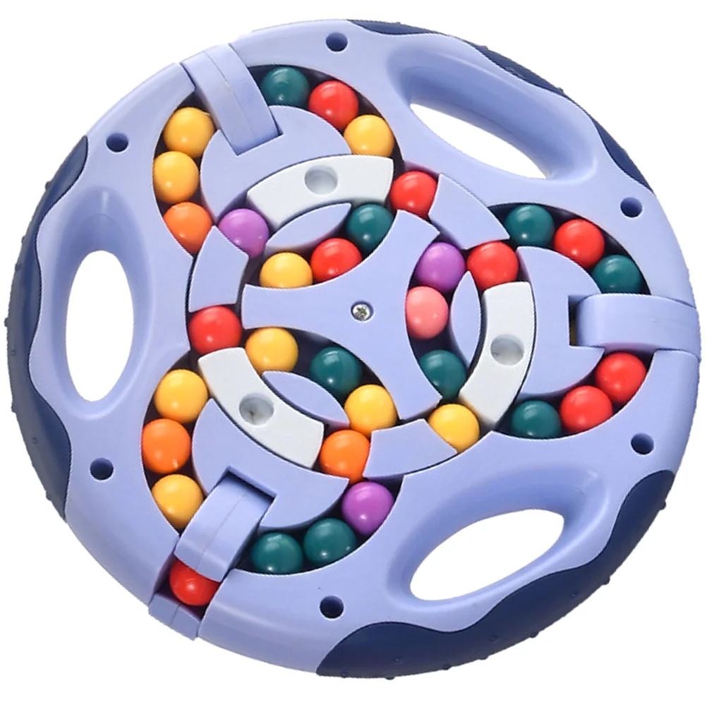 لعبة ألغاز الخرز المتدحرج للأطفال، تخفيف التوتر، تململ ممتع، نشاط الإصبع، اللعب الحسي، مكعب الذكاء التعليمي