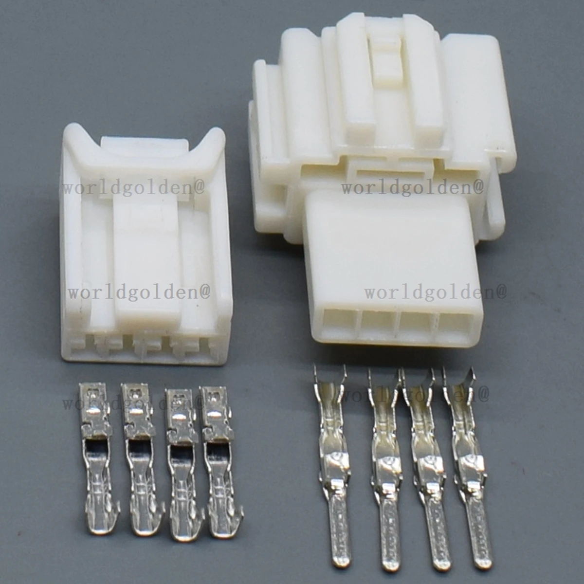 7187-8854 7186-8849 4Pin Connector for car window lift motor harness plug replacement and circuit connection repair