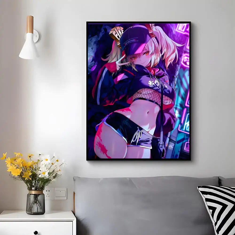 Game character Zenless Zone Zero Burnice White Poster Modern Luxury Wall Poster Home Decor Space Enhancer