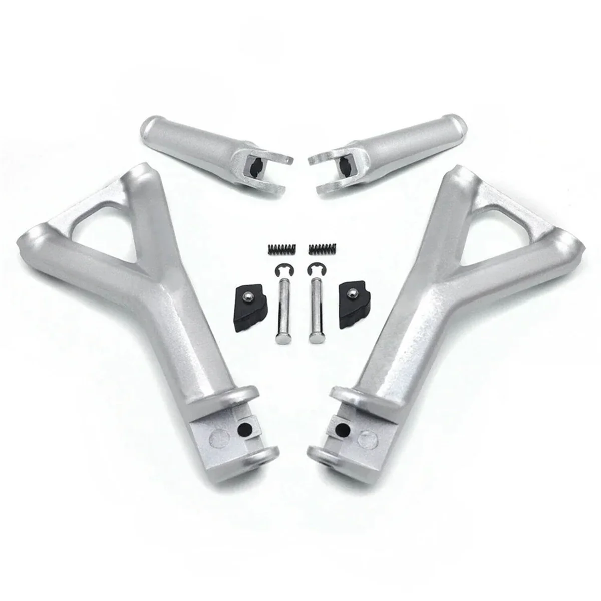 

Best-Selling Motorcycle Rear Passenger Foot Peg Bracket Pedal Silver