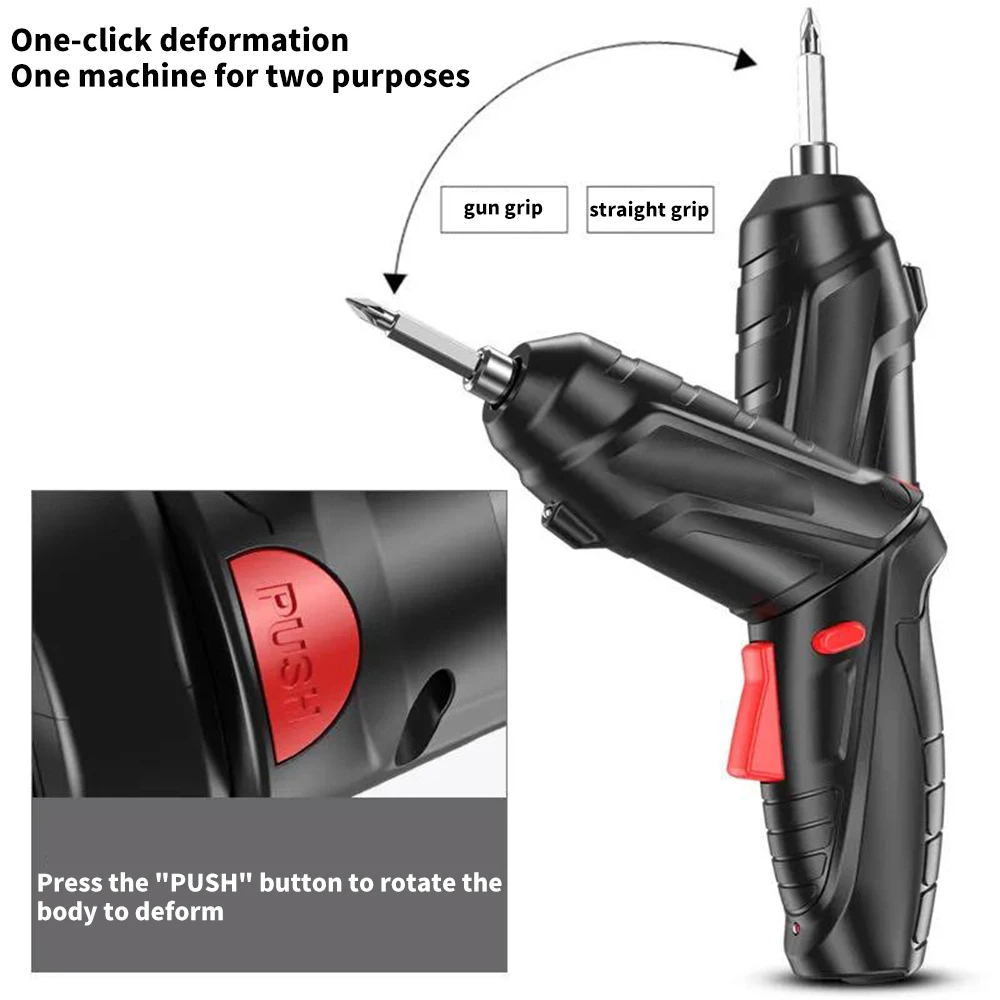 3.6V Mini Electric Drill Cordless Drills Rechargeable Lithium Battery Wireless Impact Hand Drill wireless electric Power Tools