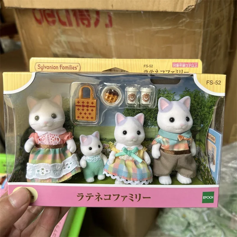 ตุ๊กตาน่ารักรูปสัตว์ของครอบครัวของ Sylvanian ตุ๊กตาอะนิเมะ hiasan kamar เด็กของขวัญวันเกิด