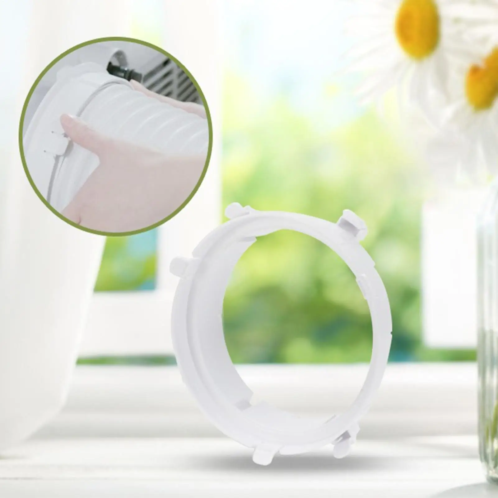 Ac Hose Adapter Portable Leakproof Universal Interface Adapter Air Conditioner Tube Connector For Home Dorm Office Bedroom Hotel