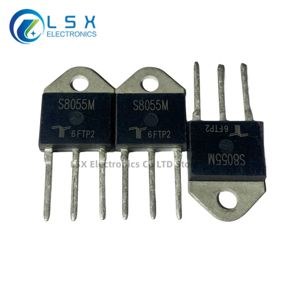 10PCS S8055M S8055 TO-218 55A 800V High Power Unidirectional Thyristor New and Original Import