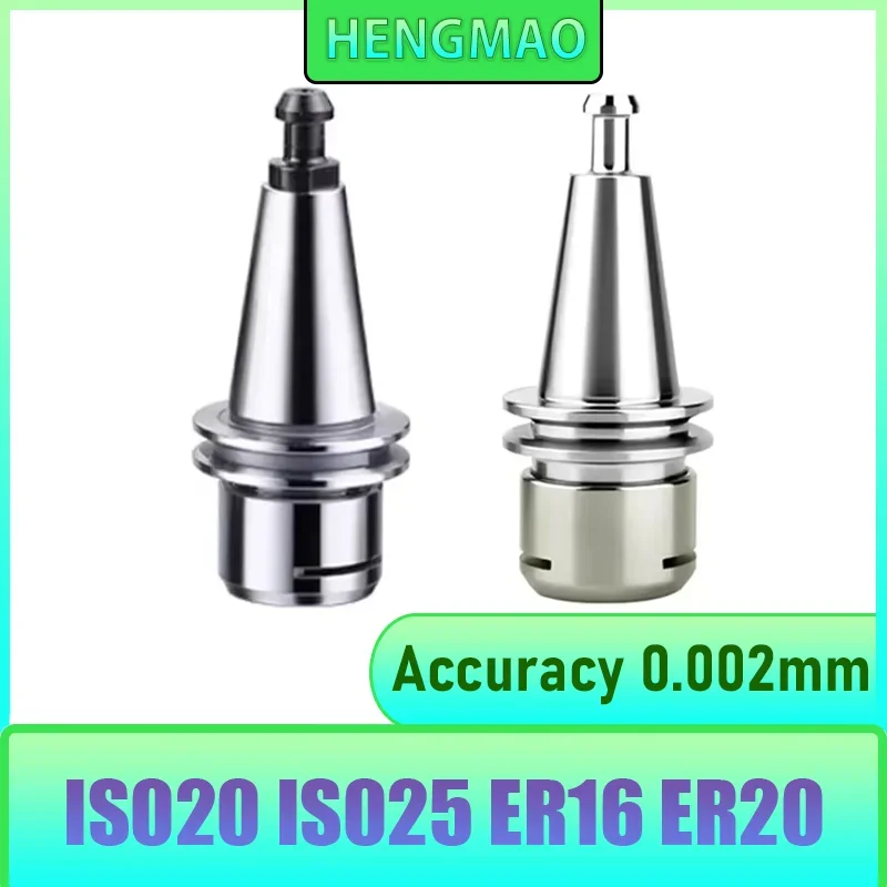 Stainless Steel High Accurany 0.002mm ISO20 ER16 ISO25 ER20MS SK10 ISO10 Collet Chuck Toolholders Engraving Machine CNC Tools