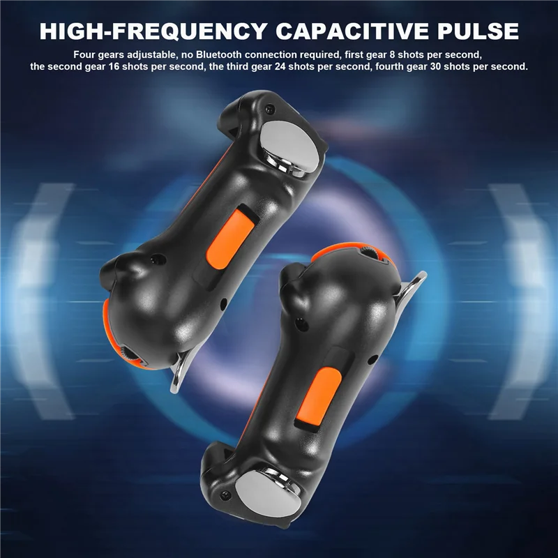 AA84 шесть пальцев для контроллера Ipad PUBG, емкость, регулируемый триггер для мобильных игр L1R1, кнопка, геймпад, джойстик, ручка