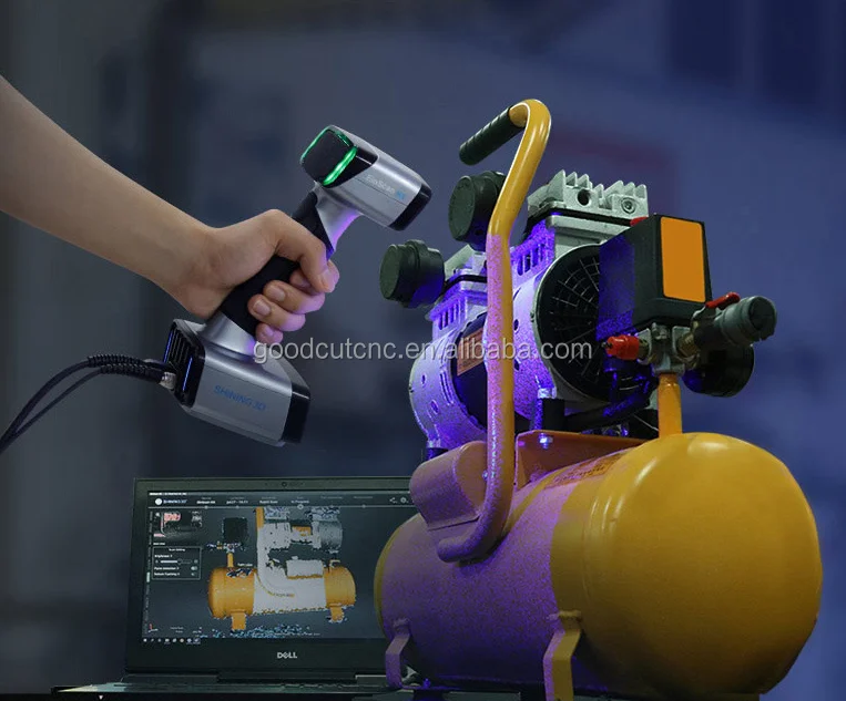 Einscan HX 3d Scanner/scanner 3d Portátil Híbrido Laser Azul e Fonte de Luz LED