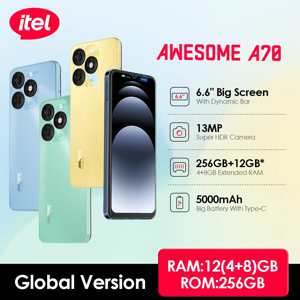 مراجعة تفصيلية لهاتف itel A70 4G: تجربة مميزة بمواصفات مذهلة