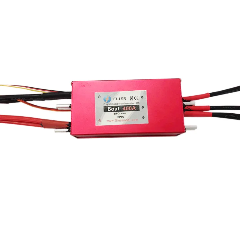 

Flier Waterproof High-Voltage 22S 400A ESC 90V Speed Controller for Surfboard and wavejet / RC Boat