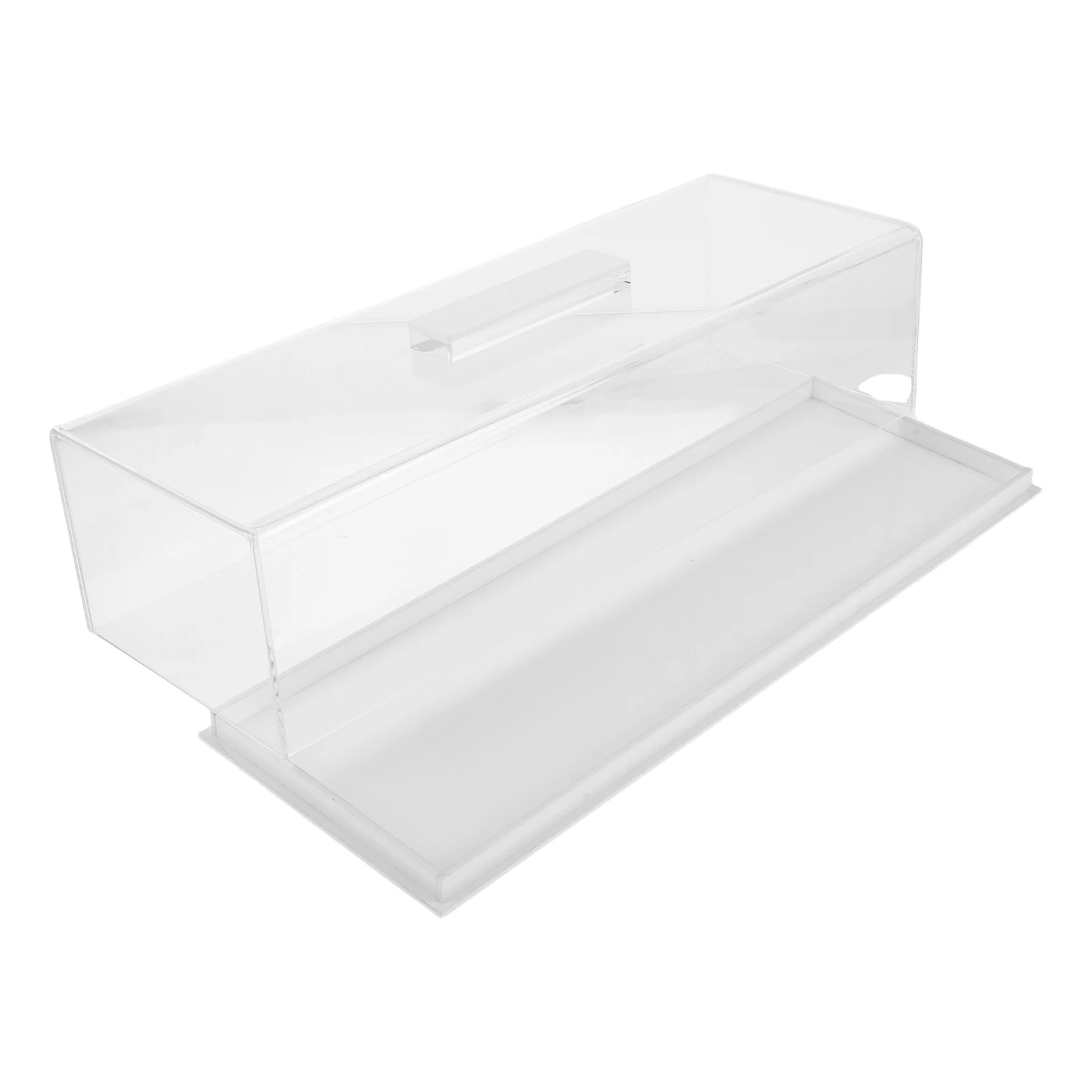 

Прямоугольная акриловая подставка для торта с прозрачной крышкой для хранения хлеба и десертов, многофункциональный поднос для сервировки, кухонная пекарня