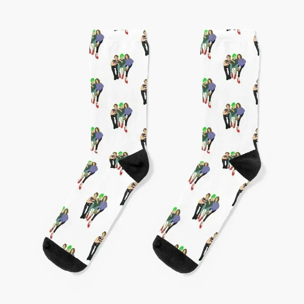 

waterparks Socks summer gifts japanese fashion Christmas Male Socks Women's with print Hiking boots happy Socks For Women Men's