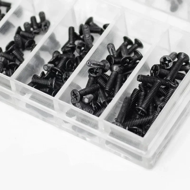500Pcs 18 Types Mini Screw Nuts DIY Kit Laptop Computer Assemble Repair Screws Fastener Set For Repairing Sunglass Phone