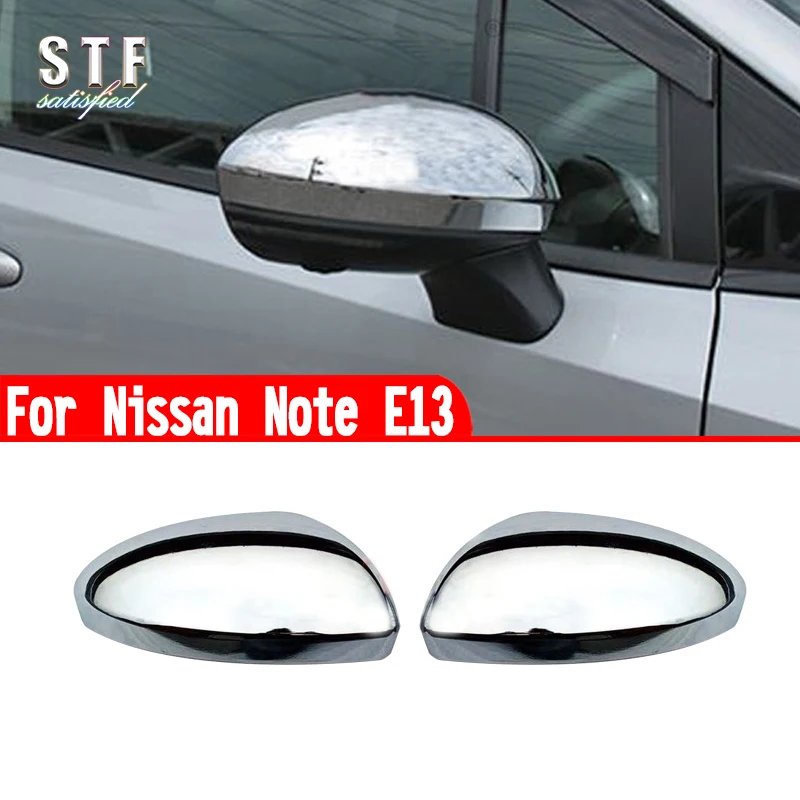 

For Nissan Note E13 2020 2021 2022 Car Accessories Rearview Mirror Cover Trim Molding Decoration Stickers