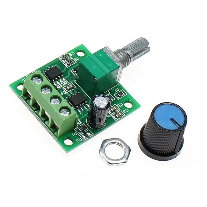 Adjustable Drive Module DC 1.8V 3V 5V 6V 12V 2A PWM Motor Speed Controller Low Voltage Motor Speed Controller PWM 0~100%