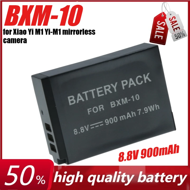 8.8V 900mAh  for Xiaoyi BXM-10 Micro Single Battery Bxm-10 Micro Single Motion Camera M1 Xiaoyi Micro Single Lithium Battery