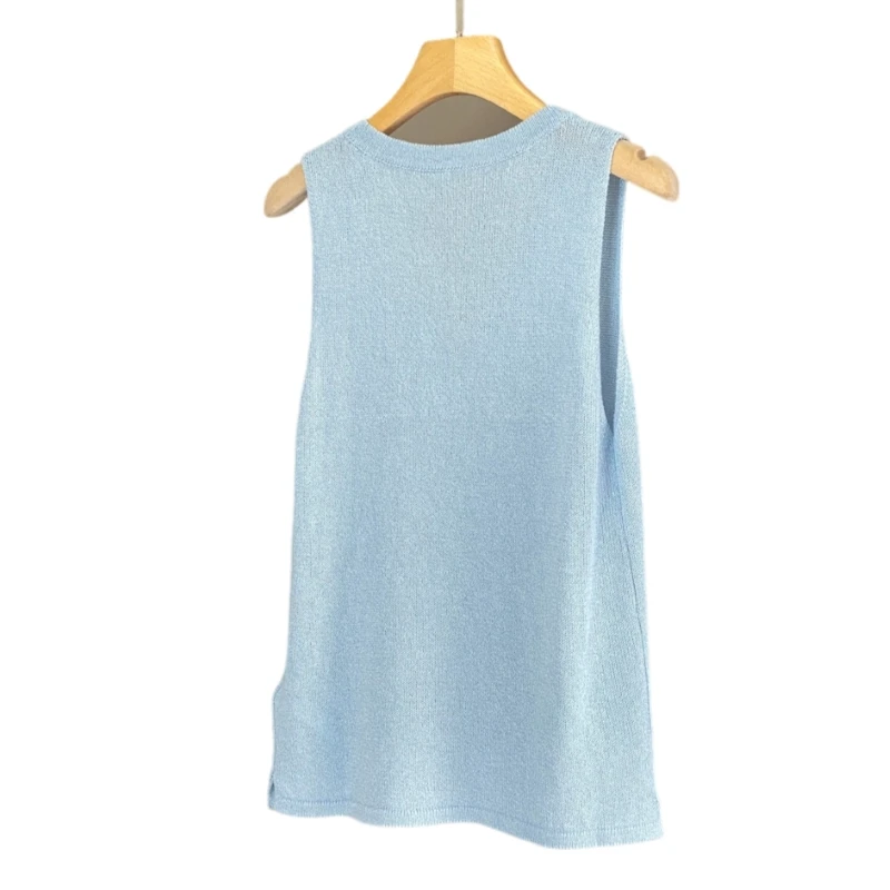 سترة جميلة بسيطة أنيقة شارع العليا مريحة العصرية بلا أكمام سترة الشتاء للنساء بألوان عصرية AF1232 #5