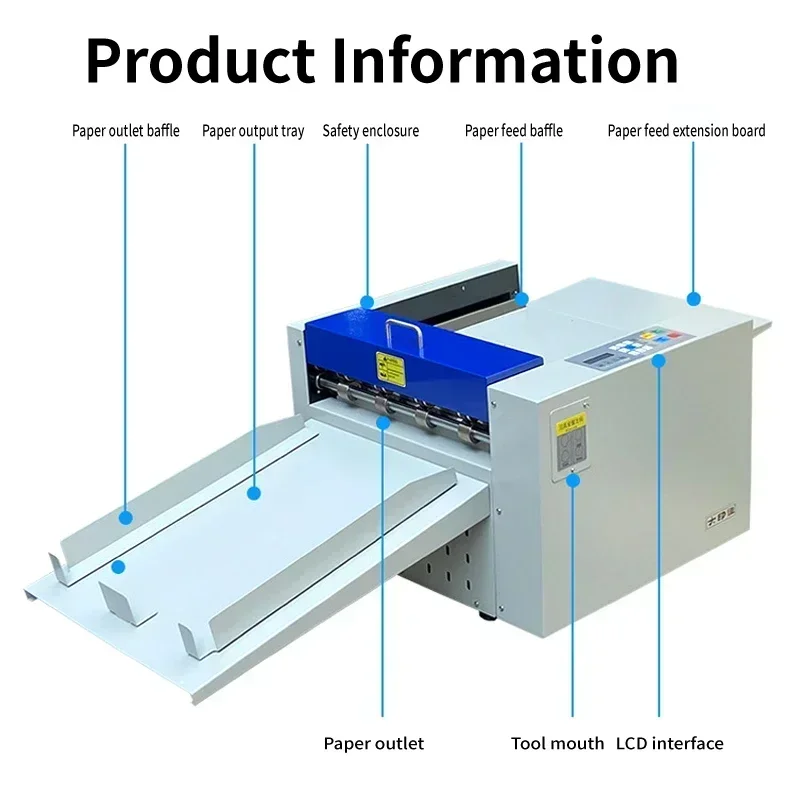 Paper creasing machine, automatic punching Hot sales