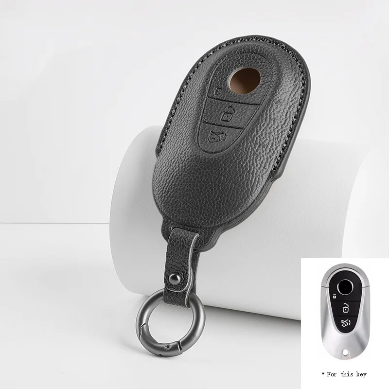 

Car Key Case Cover Holder for Mercedes Benz C S Class W206 W223 S350 C260 C300 S400 S450 S500 Key Protector Shell Auto Accessory