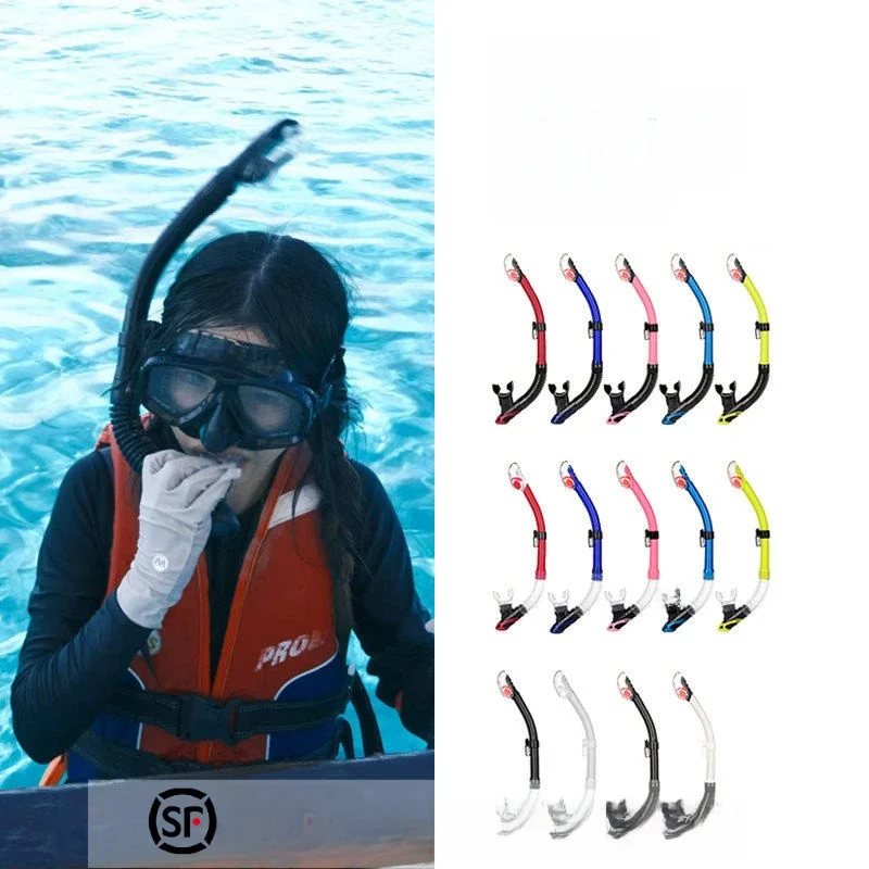 

Полностью сухой силиконовый дыхательный аппарат для дайвинга, тренировок по плаванию, предотвращающий удушье, для подводной подачи кислорода, профессиональный, для свободного плавания