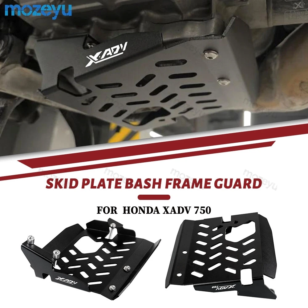 

Bash Frame Guard Protection FOR HONDA XADV 750 NC750X T5-5754 Skid Plate 2017-2023 2024 2025 Aluminium Motorcycle Accessories