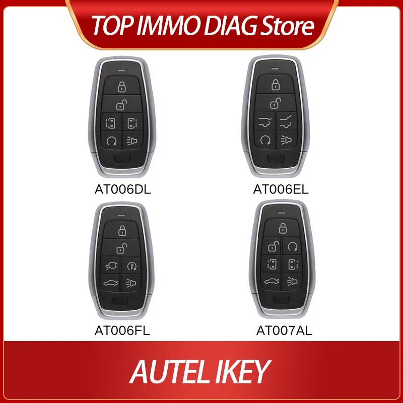 

AUTEL IKEY AT006DL AT006EL AT006FL AT007AL Универсальное программирование смарт-ключей с KM100 IM508 IM608 XP400 Pro