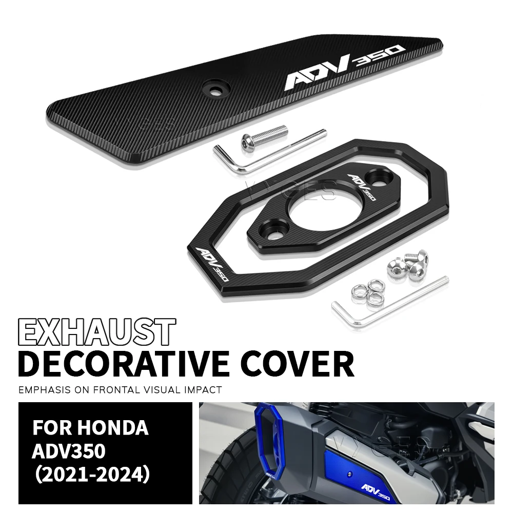 

Motorcycle Exhaust Heat Dhield Protector Guard Decorative Cover For Honda ADV350 ADV 350 2021 2022 2023 2024
