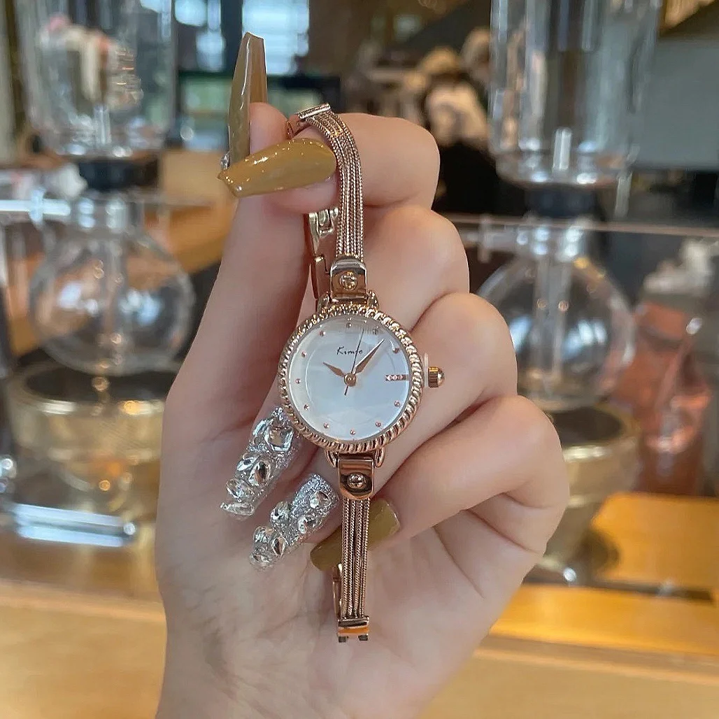 

French elegant women's watchdomestic light luxury women's watchbrand name women's watch bracelet watch, birthday gift for women.
