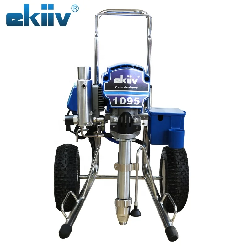 M1095 110V 220v 3800w Heavy duty Piston type airless paint sprayer 6LPM Plaster Airless Sprayer