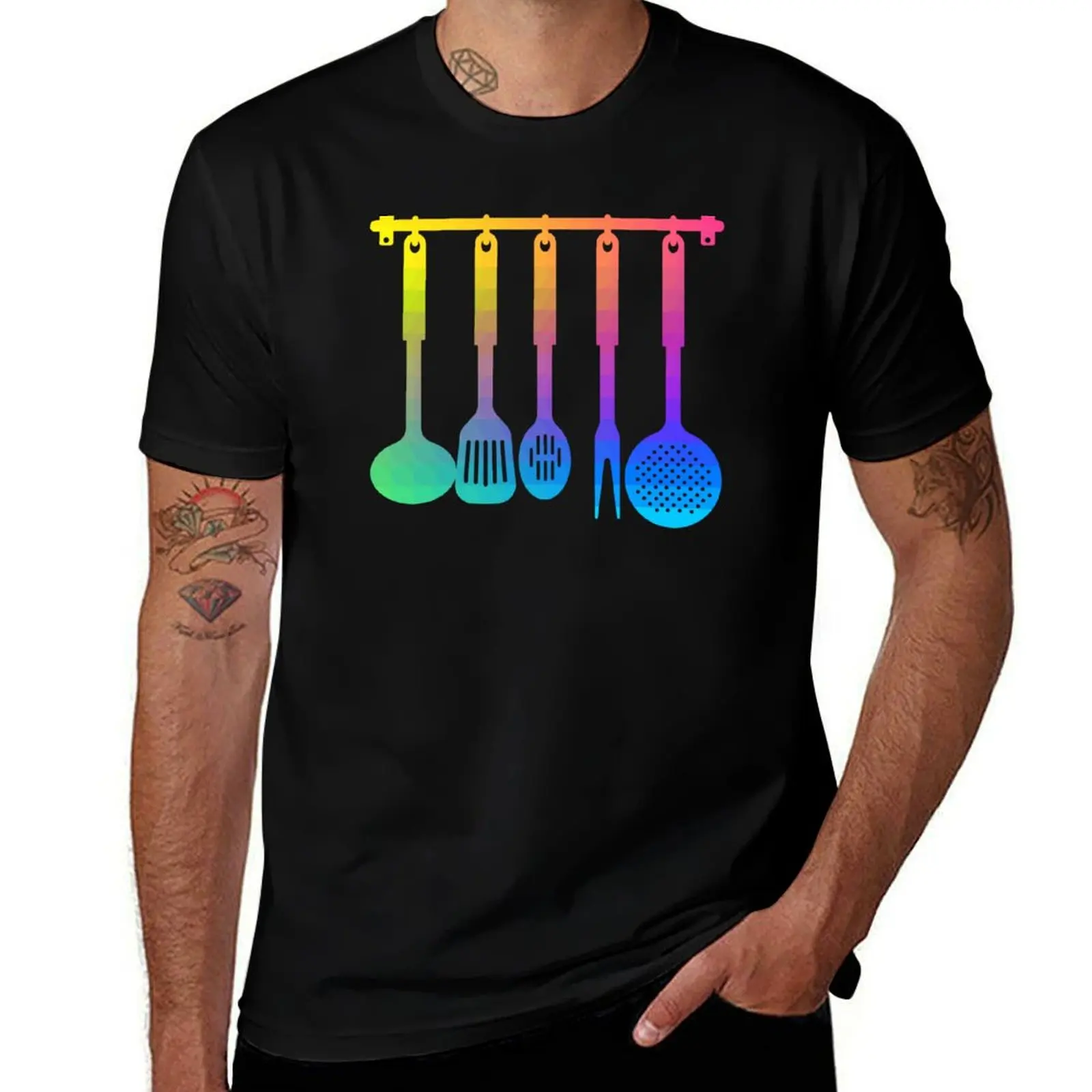 

Kitchen utensils T-Shirt new gifts and t-shirts cotton graphic tees shirts graphic tees summer 2025 vintage t shirt men