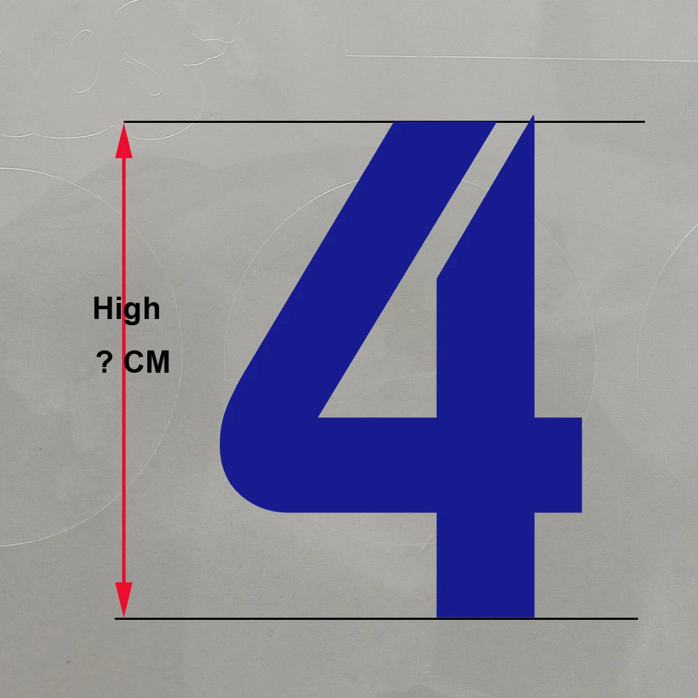 5-23CM Men Kids Number Name Iron on Patches Letter DIY Basketball Jersey Number Boys Gilrs Soccer Clothes Hot Transfer Sticker