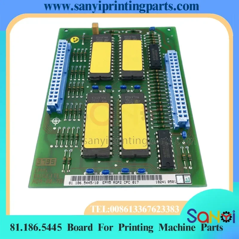 

Плата лучшего качества 81.186.5445/10 EPM5 RGP2 CPC1 CPC017 для печатной машины Heidelberg