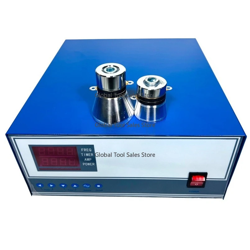 

200KHZ High Freque-ncy Customized Ultrasonic Vibration Cavitation Generator for Auto Parts Industrial Ultrasonic Cleaner
