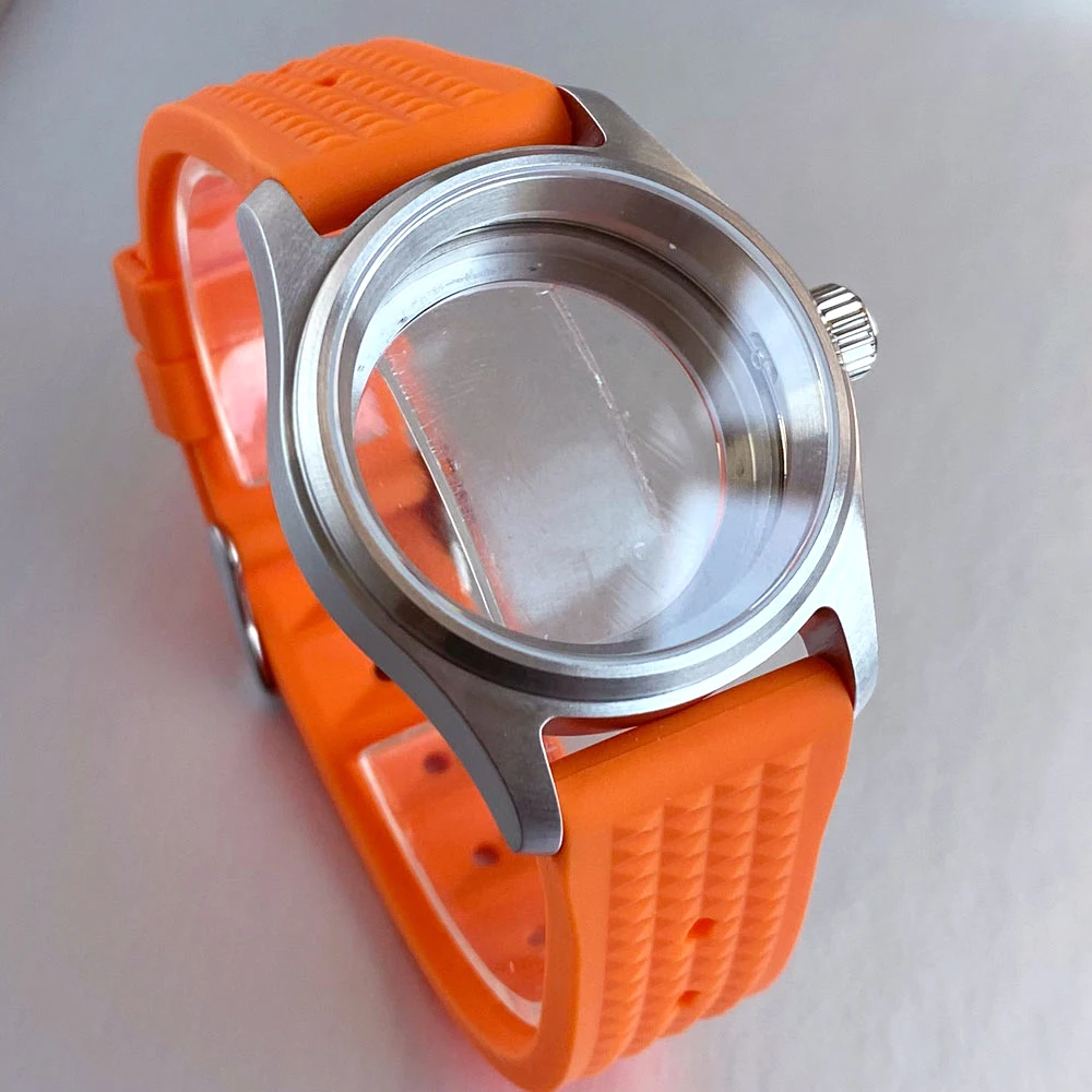 36mm/39mm Classic Pilot Style Watch Case Fit NH35 NH36A Miyota 8215 ETA2824 PT5000 Movement 20ATM Sapphire Glass Waterproof Case