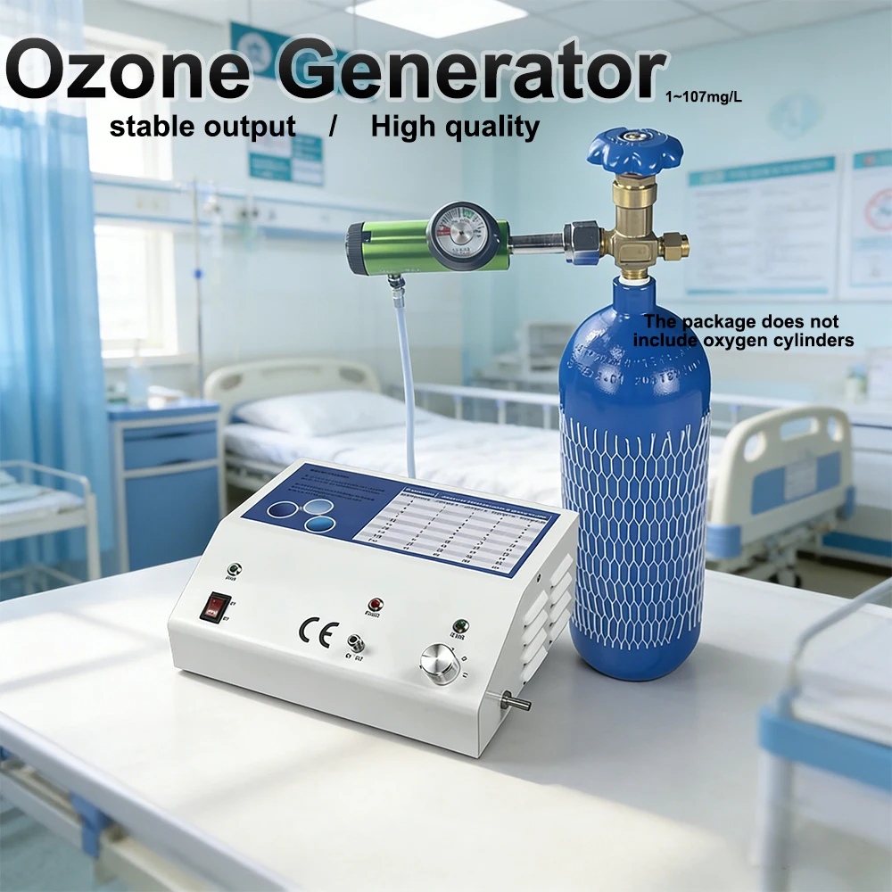 Generador de Ozono Médico de Cuarzo y Titanio de 107 mg/L para Tratamiento Andrológico, Máquina de Desinfección con Ozono Puro, Válido para Uso Profesional