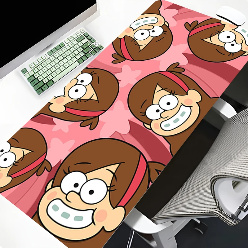 

Anime Cute Large Mouse Pad G-Gravity F-Falls Laptop Gaming Mousepad Table Protection Anti Slip MousePads Keyboard Office Deskpad