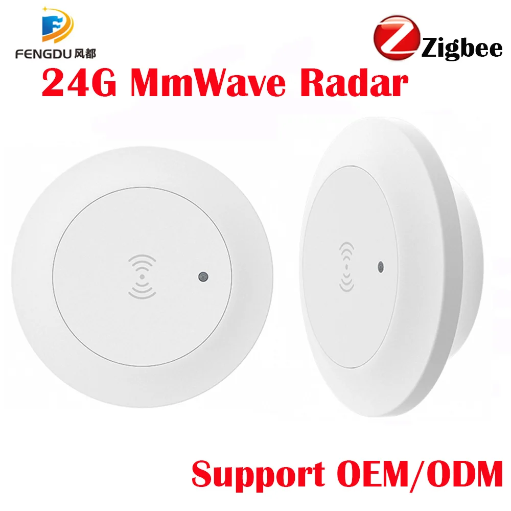 Zigbee Human Presence Detector Tuya Wifi Montion Sensor With IR Light Sense Human Body Detection For Smart Home